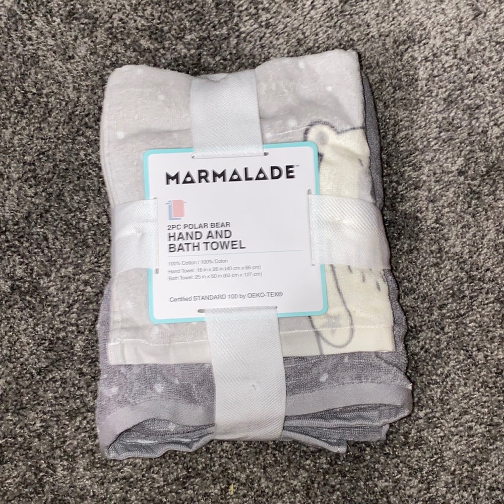 Brand New Hand & Bath Towel